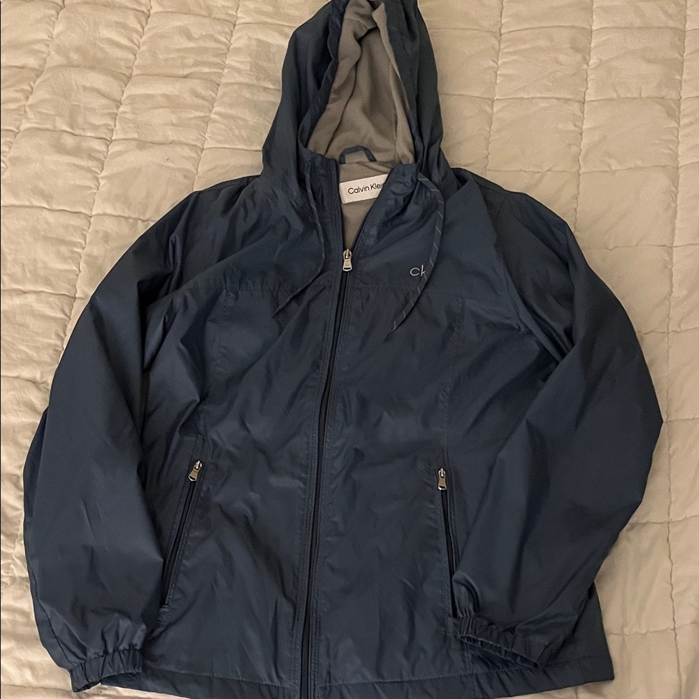 Calvin Klein Women's Blue Windbreaker